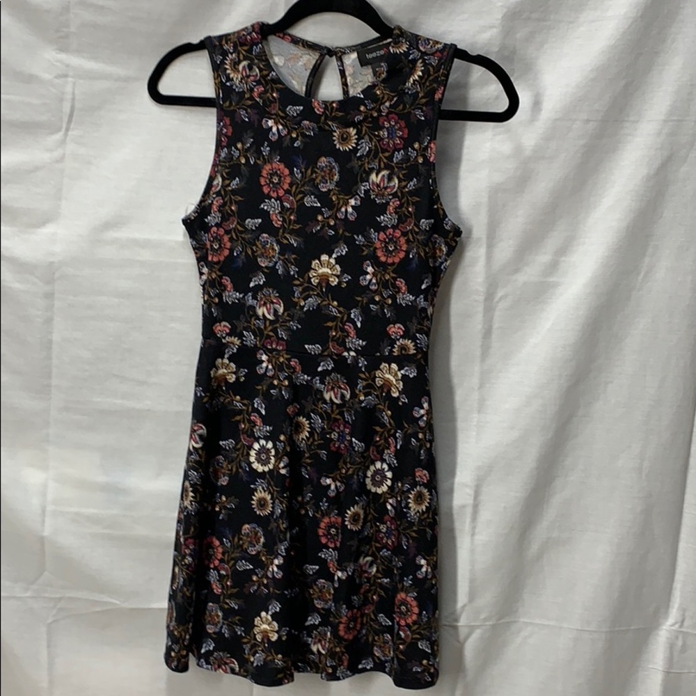 Teeze Me Floral Print Short Dress